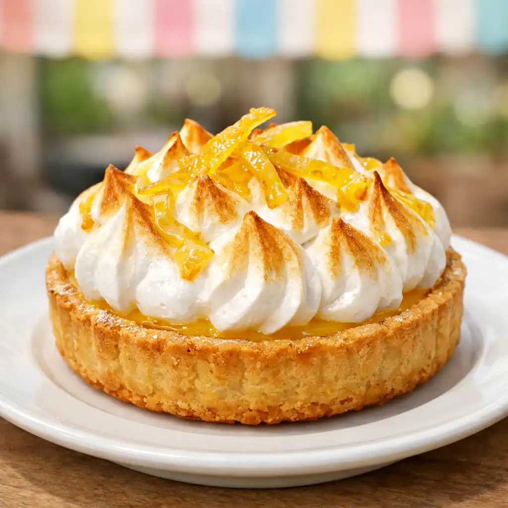 Tarte au citron meringuée